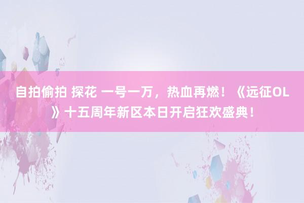 自拍偷拍 探花 一号一万，热血再燃！《远征OL》十五周年新区本日开启狂欢盛典！